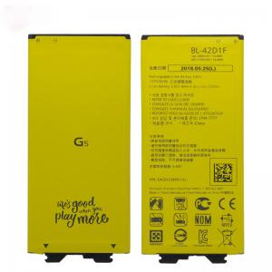 H850 H820 H830 LG G5 Battery Replacement 2800mAh  BL 42D1F Battery