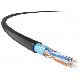China 0.51mm 24AWG UTP CAT6 Bulk Network Cable PVC Jacket supplier
