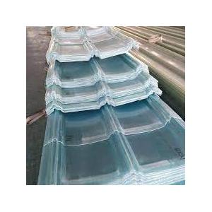 China Customized FRP Daylighting Tile Translucent Roofing Sheets Impact Resistance wholesale