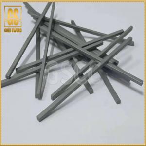 China Super Thin YG8 Tungsten Carbide Strips For Cast Iron Processing supplier