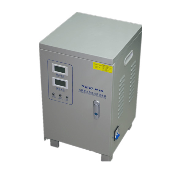 China stabilisateur 220V 10KVA AVR de tension monophasé 60HZ avec l'affichage numérique on sale