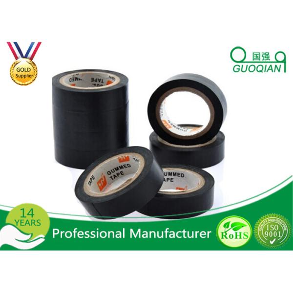 Adhésif fort électrique de petit pain de rondin de bande de PVC de haute tension pour la conduite d'eau