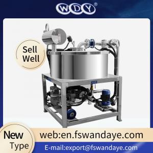China Stainless steel Wet Magnetic Separator suitable for ceramic slurry battery paste、pigment supplier