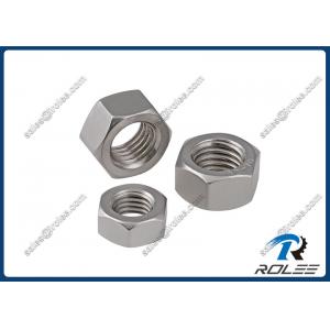 304/316/A2-70/A4-80 Stainless Steel Left-hand DIN934 Metric Hex Nut