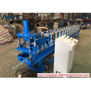 China Durable Slat Roll Forming Machine , Steel Rolling Rolling Shutter Making Machine supplier