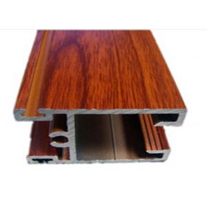 Anti-corrosion Grain Wood Extrusion Aluminum Profiles 6000 Series