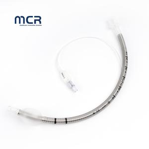 China PU Cuff Disposable Reinforced Soft & Flexible Endotracheal Tube with Smooth Tip supplier