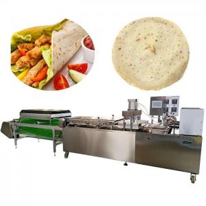 220V 380V 3Phase Industrial Bread Making Machine  Automatic Tortilla Maker PLC Control