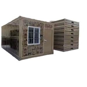 China Fast Install Customized Tiny Folding Pack Container House with Modern Simple Style wholesale