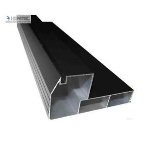 China Anodized Extruded Aluminum Profiles / Double Layer Tempered Glass Aluminum Structural Framing supplier