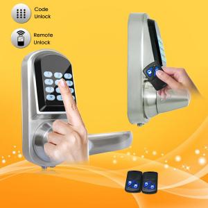 China High Sensitivity Smart Digital Door Lock , Remote Electronic Door Locks For Homes supplier
