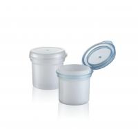 China Pharmaceutical Pill Container 12ml 10ml Plastic Medicine Jar with Conjoined Cap on sale