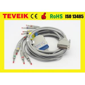 China Schiller EKG Machine EKG Cable / ECG Cable with Integrated 10 lead Wires supplier