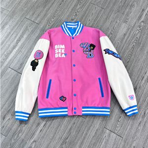 China Custom Men's Wool Leather Varsity Jacket Vintage For Winter And Fall on sale