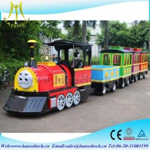 Hansel Electric amusement sightseeing park rides trackless road trains for sale amusement train rides