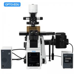 Opto Edu A14.0950 Research Level Inverted Biological Microscope Mortorized Condenser