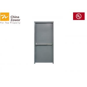 Green steel Fire Safety Door UL/BS certification can be customized according to customer needs