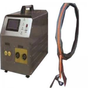 China Medium Frequency Intelligent Induction Heater Portable Induction Heating Machine supplier