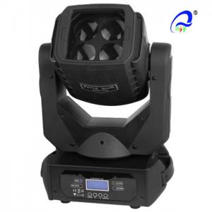 China Sound Activated Rgbw LED Disco Light 4 Pcs 25W With Super Beam Moving Head supplier