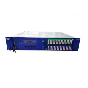 CATV 64 Ports High Power EDFA 1550nm High Power Optical Amplifier WDM With JDSU Pump