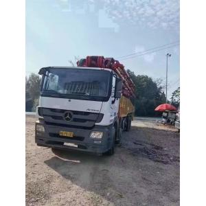 2019 Sany Used Concrete Pump Truck 56m With Benz Truck In Perfect Status