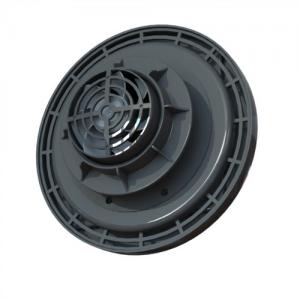 China Residential Roof Attic Ventilator 5V 2W Solar Powered Attic Exhaust Fan supplier