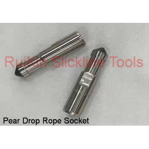China 2.5 Inch Pear Drop Rope Socket Wireline Slickline Tools Pear Shaped supplier