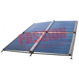 100 Tubes Evacuated Tube Solar Collector , Solar Water Heater Collector Panels 