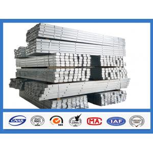 China 8ft 10ft Q235 Material 3mm Thick Cross Arm Hot Dip Galvanized Pole supplier