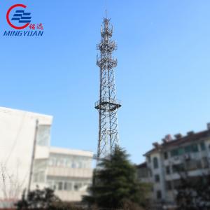 China Galvanized Triangular Self Supporting Cell Tower 30m 45m 60m Q355B GSM Transmission Antenna supplier