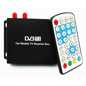 Ouchuangbo  Car DVB-T2 TV Receiver Dual Tuner For Car DVD High Speed Mpeg4 Car Digital TV Box Tuner Auto Mobile