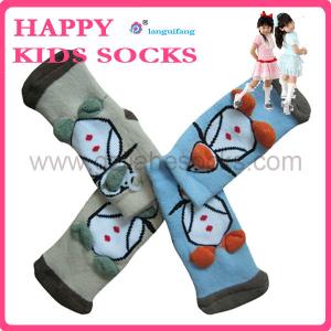 3D Terry Baby Socks,Fuzzy Baby Socks, Baby Cute Tube Socks