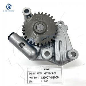 China 129907-53000 129907 Engine Oil Pump 4TNV98L Diesel Engine Parts For Yanmar Excavator Engine Spare Parts supplier