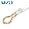 China UVIR 450W Gold Coated Tungsten Filament Ring Infrared Lamp wholesale
