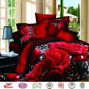 Yaxin Home Textiles,Hot sale flower 3D bedding sheet sets,Fashion 3D Bed Linen Sets.China Home textiles manufacturer