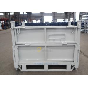 Q235 Steel Stillage Cage Crates Sheet Metal Pallet Custom 940x545mm