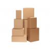 Brown Heavy Duty Recycled Cardboard Boxes Custom Printed Corrugated Boxes For