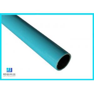 China Composite Pipes Use For Production Line Blue Plastic Coated Steel Pipe supplier