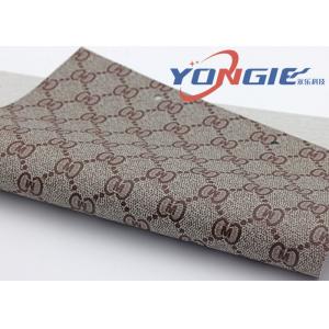 China Bags Portable PVC Leather Material Scratch Resistant PVC Synthetic Leather For Carrying supplier
