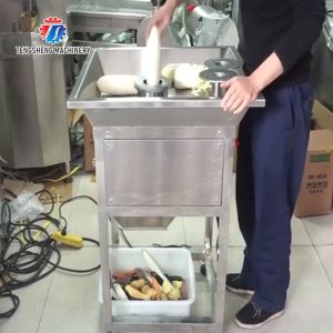 China Tira longa do corte da beringela e do melão da máquina de corte das frutas e legumes 120KG que processa cortando o equipamento longo da tira wholesale