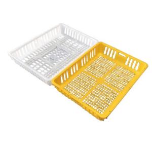 Live Poultry Carrier Crate Broiler Plastic Cage 7-10 Chicken Capacity