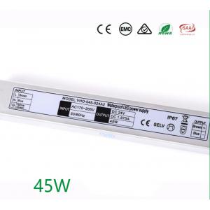 China Indoor Outdoor 24V Constant Voltage Driver , Slim AC DC Transformer For LED Lights supplier