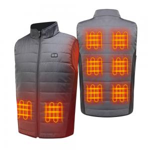 OEM Far Infrared Electric Heated Clothes Men's Rechargeable Heated Gilet