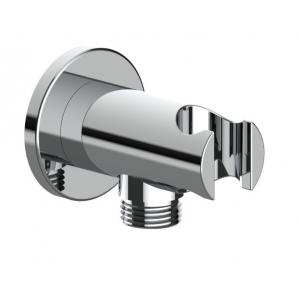 China Anti Corrosion Bathroom Shower Spare Parts Chrome Finish Shower Hose Wall Outlet supplier