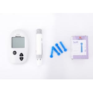 China Rapid Test Result Diabetic Testing Meters , Blood Sugar Monitors For Home Use 500 Testing Result supplier