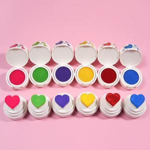 China 15 Color Options Temporary Hair Color Dye Heart Shape Easy Application supplier