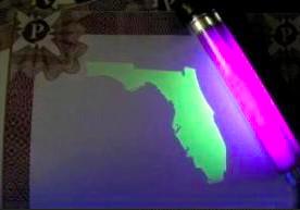 tintura invisível da anti-falsificação da proposta fluorescente uv da segurança