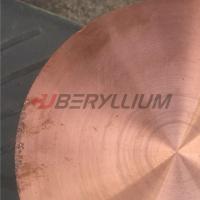 China Copper Zirconium Plate C15000 For Axial Conductors Back Up Electrodes on sale