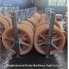 Triple Construction Conductor Stringing Pulley Nylon Block 60KN 660mm