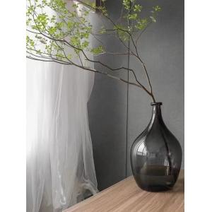 H40cm Clear Glass Vase Tall Farmhouse Vase for Branches Glass Vases for Centerpieces in Home Decoration
